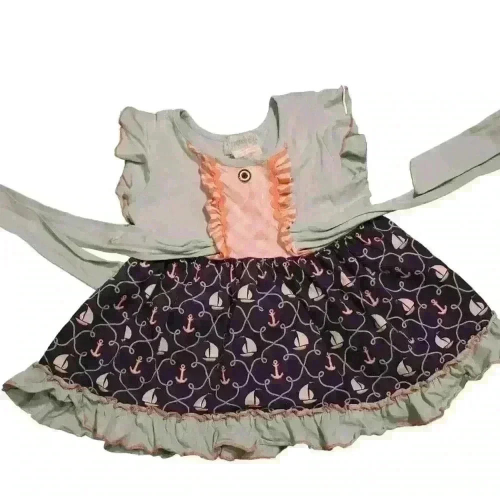 Serendipity by Shrimp and Grits sailboat top size M (5-6)